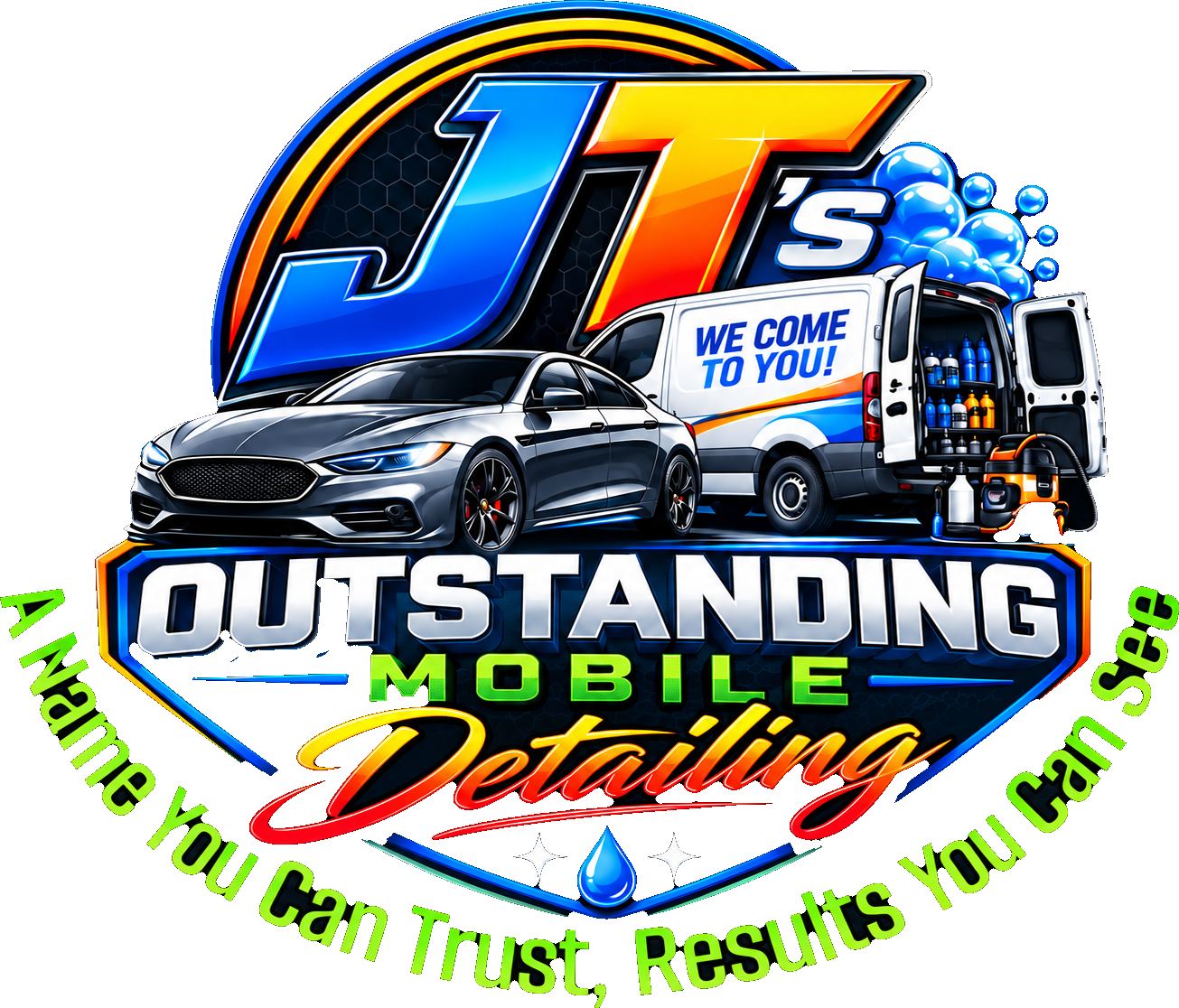 JT's Outstanding Mobile Detailing logo